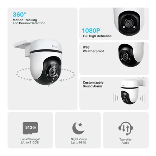 Tapo C500 Outdoor Pan/Tilt Security WiFi Camera / Гэрийн камер / - 2