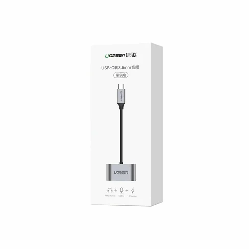 UGREEN USB-C to USB-C + 3.5mm Jack Converter (50596) - 2