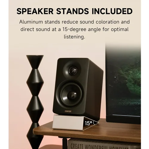 Edifier M60 Desktop 2.0 Multimedia Speaker, Black / Чанга яригч / - 3
