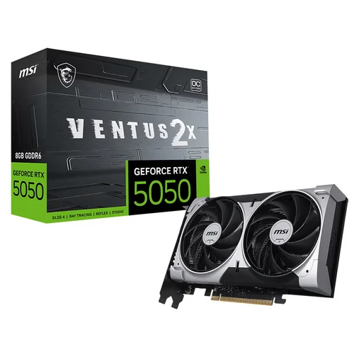 MSI GeForce RTX5050 8GB GDDR6 VENTUS 2X OC Graphics Card / График карт / - 1