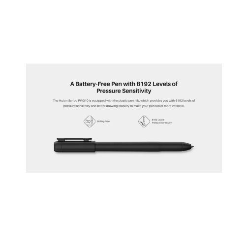 Huion PW310 Pen for A4 Smart Bluetooth Note Taking Tablet (Зурдаг Таблет) - 4