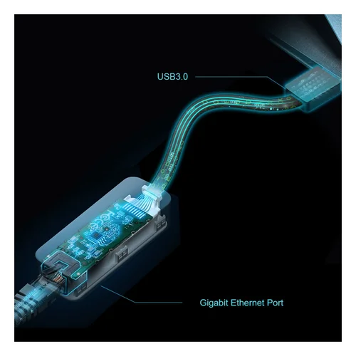 TP-Link UE306 USB 3.0 to Gigabit Ethernet Network Adapter - 5
