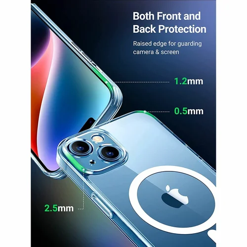 UGREEN Clear Magnetic Protective Case for iPhone 14 Plus (90935) - 4