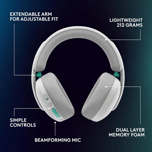 Logitech G325 Lightspeed Wireless Gaming Headset White - 2