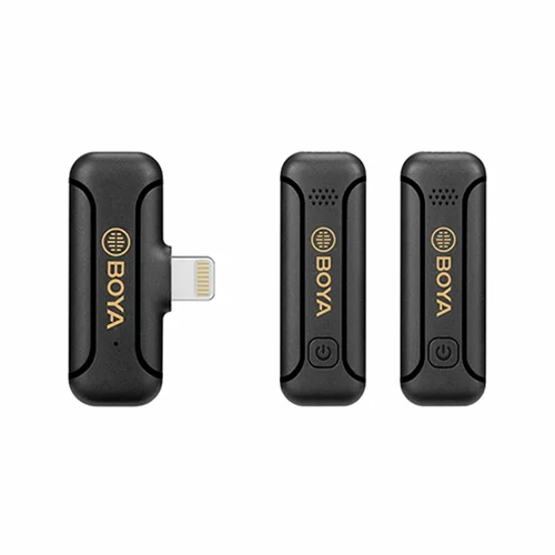BOYA BY-WM3T2-D2 Mini 2.4GHz Wireless Microphone for iOS Devices - 1