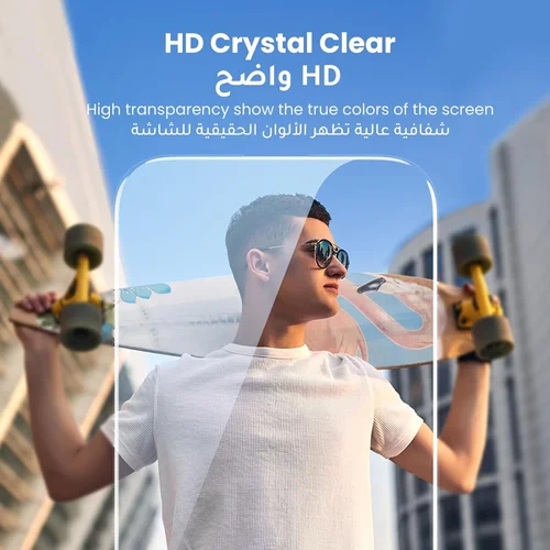 UGREEN 6.1" HD Tempered Glass Screen Protector for iPhone 15/16 (25587) - 2