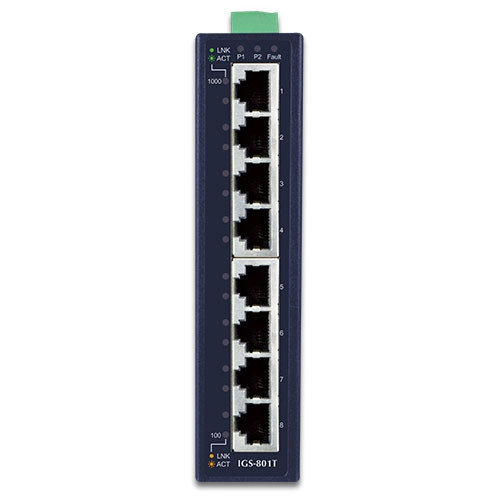 Planet IGS-801T 8-Port Industrial Gigabit Switch / Свич салаалагч , Сүлжээний Төхөөрөмж / - 3