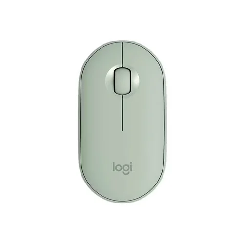 Logitech Silent Wireless Mouse with Bluetooth, Green Pebble - 1