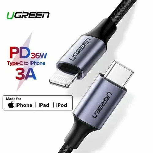 UGREEN USB-C to Lightning Braided Cable 1M (60759) - 2