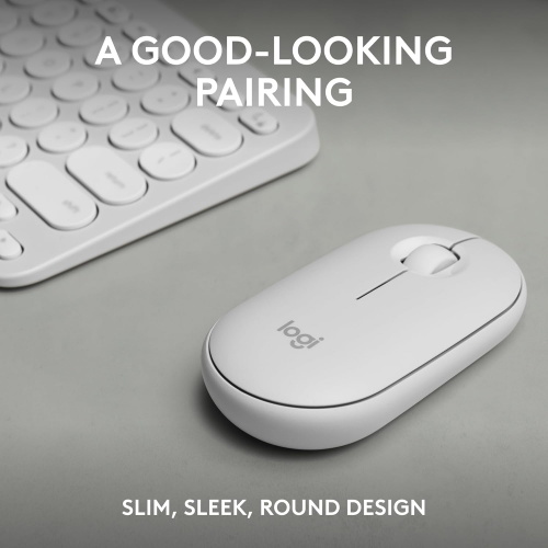 Logitech Pebble 2 Wireless Keyboard & Mouse Combo White - 7