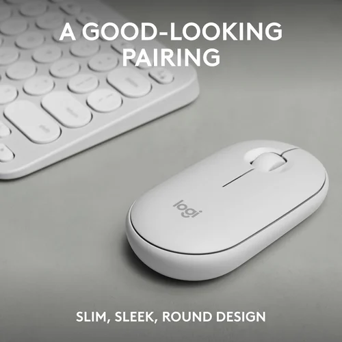 Logitech Pebble 2 Wireless Keyboard & Mouse Combo White - 7
