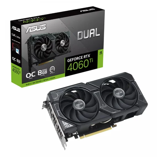ASUS Dual GeForce RTX4060Ti V2 OC Edition 8GB GDDR6 Graphics Card / График карт / - 1