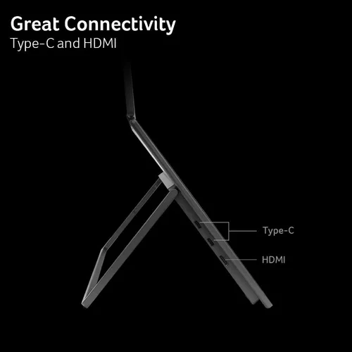 Acer PD193Q E 18.5-inch FHD 100Hz Portable Dual Screen Monitor - 6