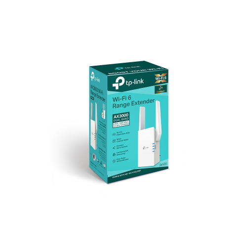 TP-Link RE705X AX3000 Dual-Band Wireless Mesh Wi-Fi Range Extender - 6