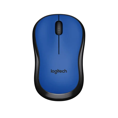Logitech M221 Wireless Silent Mouse, Blue - 1