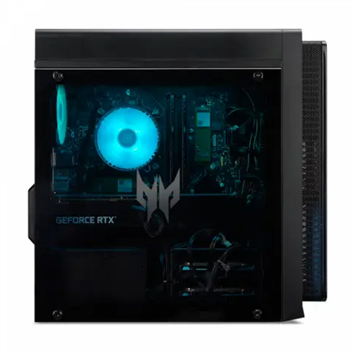 Acer Predator Orion 3000 PO3-655 Gaming Desktop Intel Core i7-14700F, DDR5 32GB RAM, 1TB PCIe NVMe Gen4 M.2 SSD, NV RTX4070 12Gb, Win11 Home, Predator RGB K&M / Ширээний Компьютер / - 2