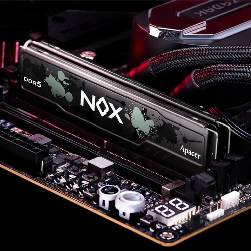 Apacer NOX DDR5 16GB 5600MHz UDIMM PC Memory with Heatsink /AH5U16G56C522MBAA-1/ - 2