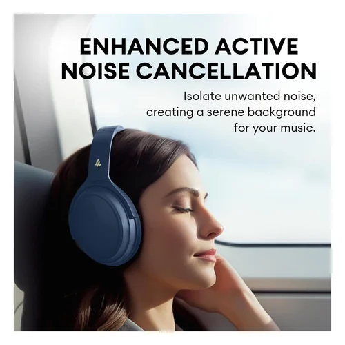 Edifier WH700NB Active Noise Cancelling Bluetooth Headphones, Navy / Чихэвч / - 2