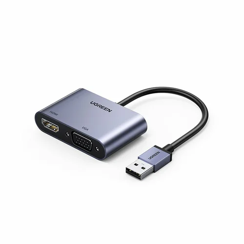 UGREEN USB 3.0 to HDMI and VGA converter (20518) - 1
