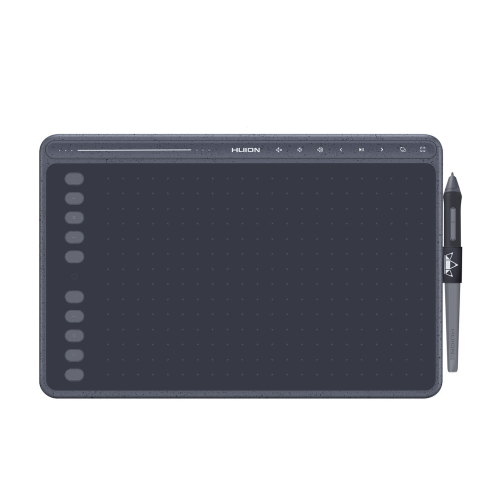 Huion Inspiroy HS611-G Graphic Drawing Pen Tablet, Space Gray