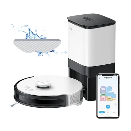 Tapo RV30 Plus LiDAR Navigation Robot Vacuum & Mop + Smart Auto-Empty Dock / Ухаалаг тоос сорогч /