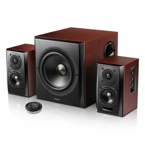 Edifier S350DB 2.1-Channel Bluetooth Speaker System, Brown / Чанга яригч / - 2