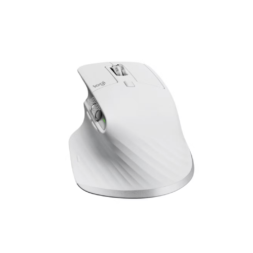 Logitech MX Master 3S Performance Wireless Bluetooth Mouse, White - 3