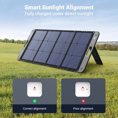 UGREEN 100W Foldable Solar Panel for Portable Powerstation (15113) - 3