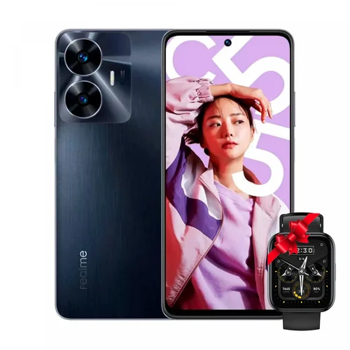 Realme C55 Dual Sim 8GB+256GB, Black - 1