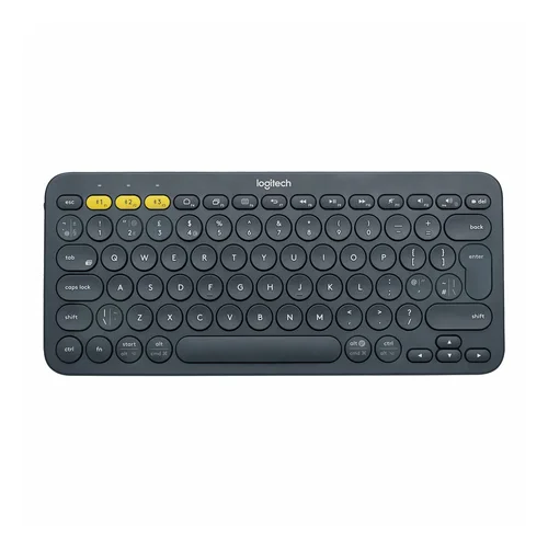 Logitech K380 Multi-Device Bluetooth Keyboard, Black - 1