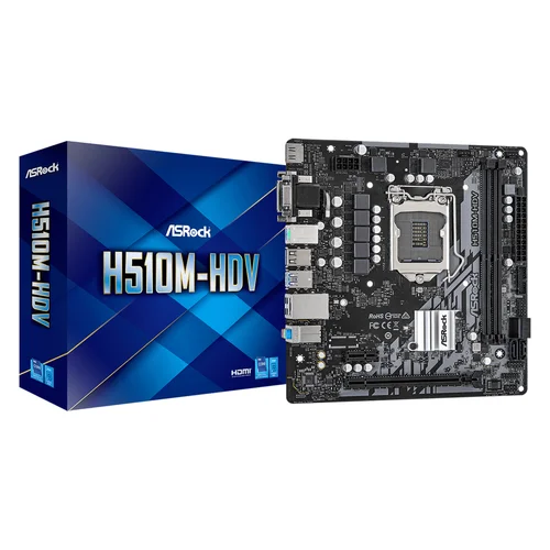 ASRock H510M-HDV/M.2 Motherboard - 4