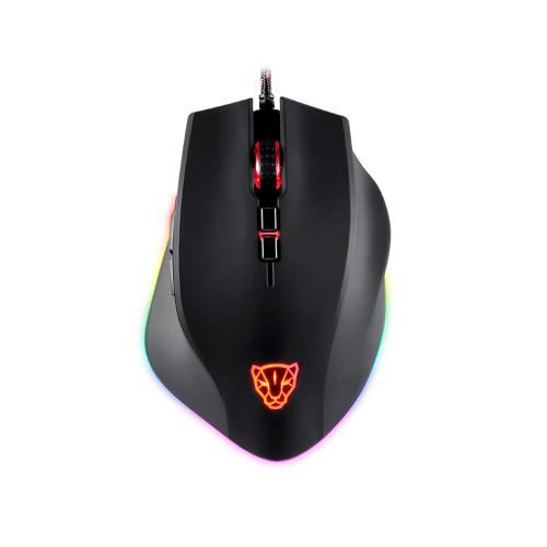 Motospeed V80 Wired RGB Backlight Gaming Mouse Black