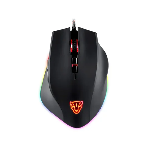 Motospeed V80 Wired RGB Backlight Gaming Mouse Black - 1