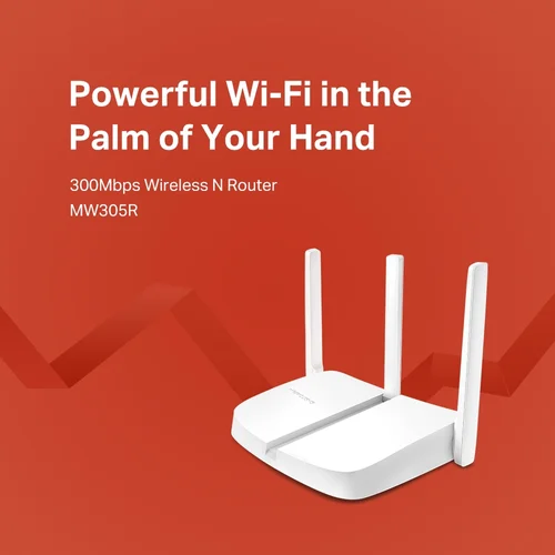 Mercusys MW305R 300Mbps Wireless N Router / Свич салаалагч , Сүлжээний Төхөөрөмж / - 3