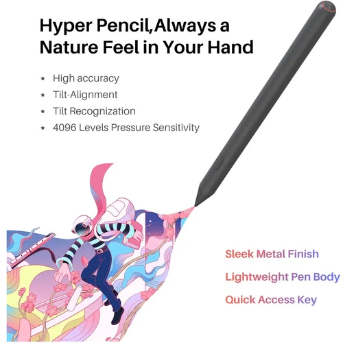 Huion Kamvas Slate 13 KT1201 Graphic Pen Display with li-battery / Зурдаг Таблет / - 7