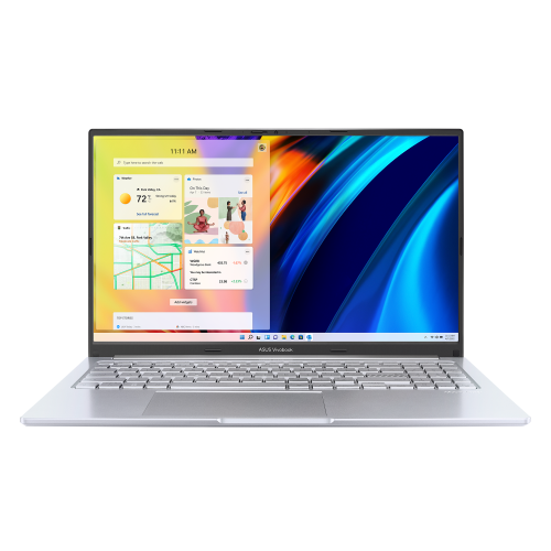 ASUS VivoBook 15X X1503ZA-L1472W Intel core i5-12500H, DDR4 12GB RAM, 512GB SSD, Intel Iris Xe Graphics, OLED FHD 15.6 inch, Win11 home, Transparent Silver