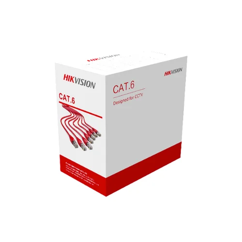 Hikvision Indoor UTP CAT6 0.55mm 23AWG Network Cable DS-1LN6U-SC0 / Сүлжээний Кабель /
