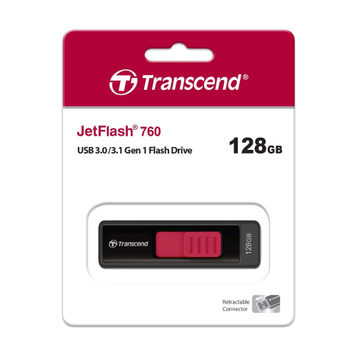 Transcend 128GB JetFlash 760 USB 3.1 Gen1 Flash Drive /TS128GJF760/