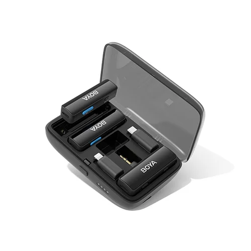 BOYA BOYALINK 2-Person All-in-One 2.4G Wireless Microphone System - 1