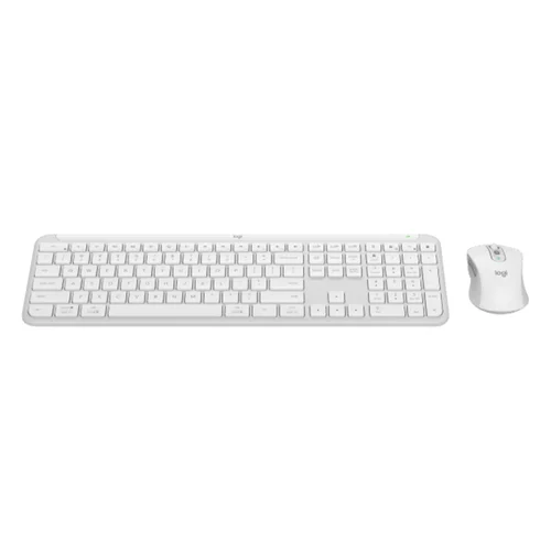 Logitech MK950 Signature Slim Wireless Keyboard & Mouse Combo, White - 2