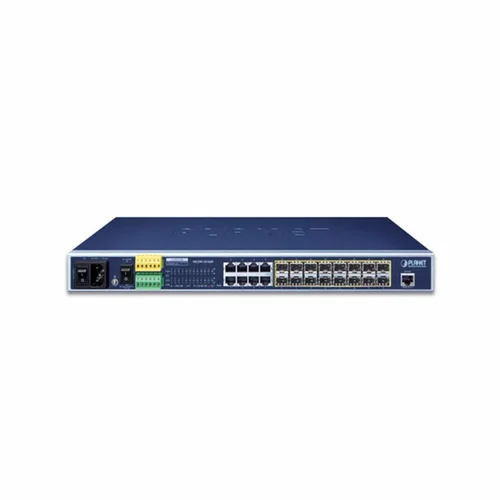 Planet MGSW-24160F L2+ 16-Port 100/1000BASE-X SFP + 8-Port 10/100/1000BASE-T Managed Switch / Свич салаалагч , Сүлжээний Төхөөрөмж / - 1