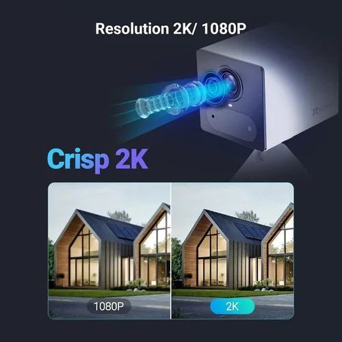 EZVIZ CS-CB2/PB 4G 2K Smart Home Battery Camera with Power Bank Black (Дотор хяналтын камер) - 3