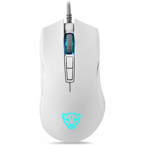 Motospeed V70 USB Wired Gaming Mouse, White - 1