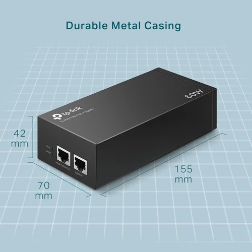 TP-Link POE170S Gigabit PoE++ Injector - 3