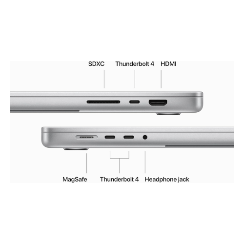 Apple MacBook Pro 16" M4 Pro Chip, 14-Core CPU, 20-Core GPU, 24GB RAM, 512GB SSD, Silver /MX2T3/ - 3