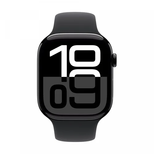 Apple Watch Series 10 GPS 46mm Jet Black Aluminium Case with Black Sport Band (S/M) /MWWP3/ - 2