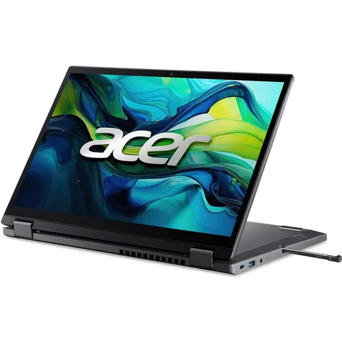 Acer Aspire Spin 14 ASP14-52MTN-56M3, Intel Core Ultra 5-125U, DDR5 8GB RAM, 512GB PCIe NVMe Gen4 M.2 SSD, 14-inch WUXGA Touch/Stylus, Win11 Home, Steel Grey - 5
