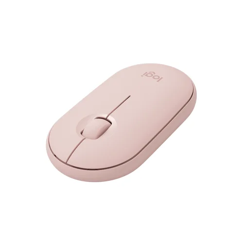 Logitech M350 Pebble Silent Wireless Mouse with Bluetooth, Rose - 2
