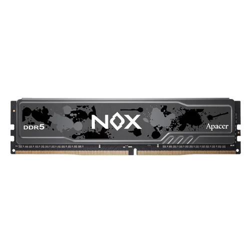 Apacer NOX DDR5 16GB 6400MHz UDIMM PC Memory with RGB Heatsink /AH5U16G64C652NBAA-1/ - 1