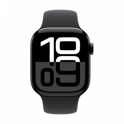 Apple Watch Series 10 GPS 42mm Jet Black Aluminium Case with Black Sport Band (S/M) /MWWE3/ - 2